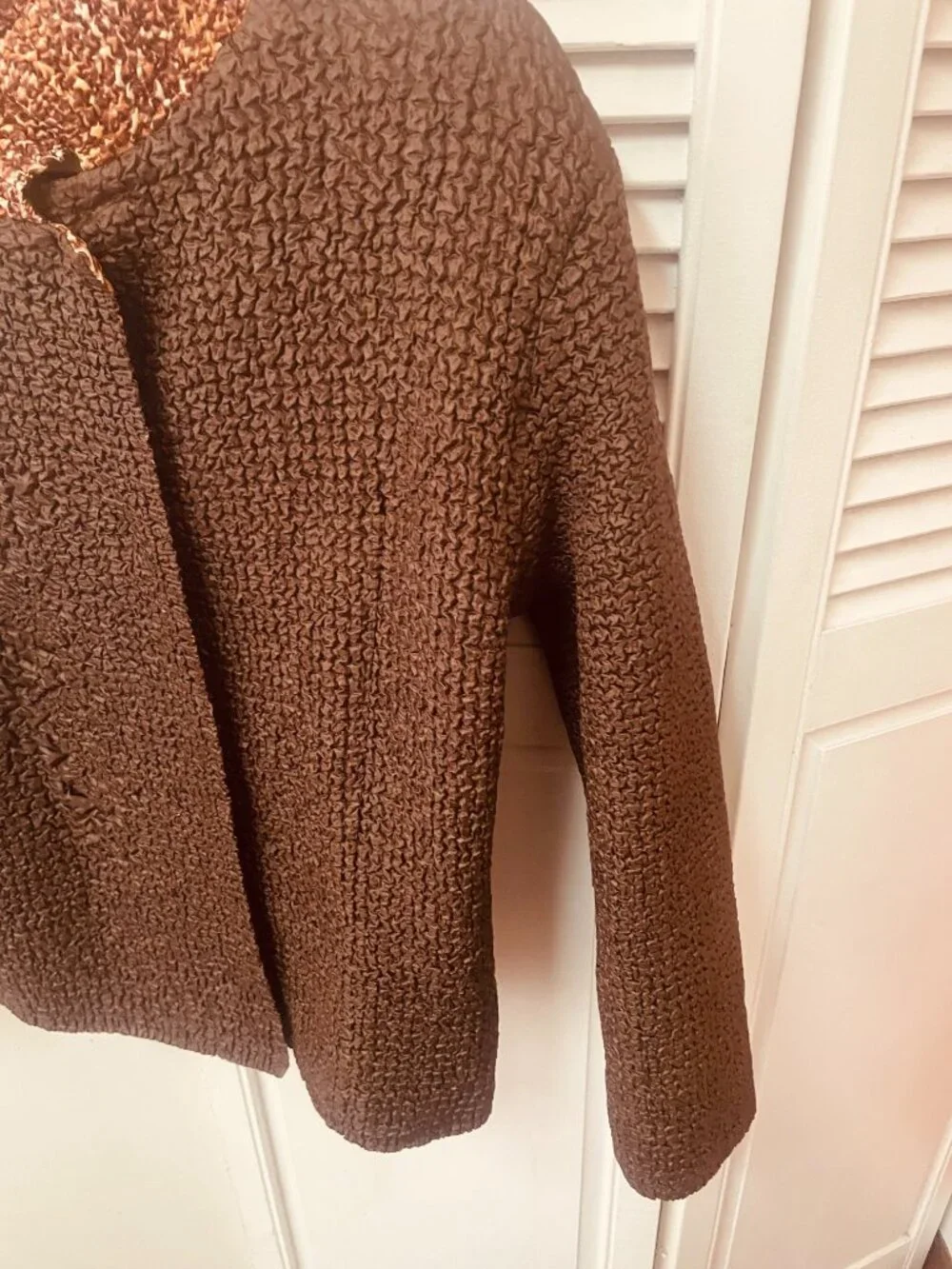 Unique Handmade Reversible lightweight jacket - Picture 6 of 7